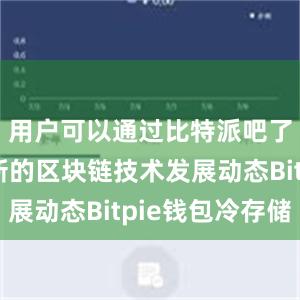 用户可以通过比特派吧了解到最新的区块链技术发展动态Bitpie钱包冷存储